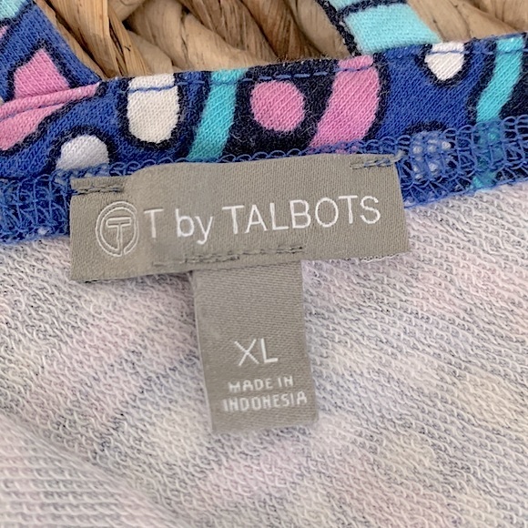 T by Talbots Ladder Back Summer Confetti Dress - Picture 11 of 12
